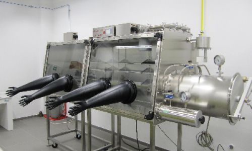 Modulární glovebox pro syntézu a manipulaci s nanočásticemi GP campus T2+T2