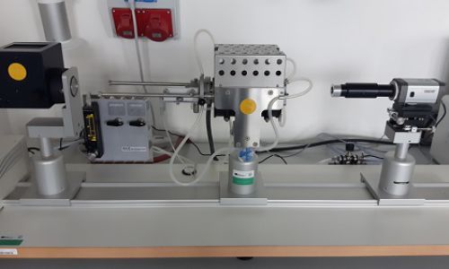 Heating microscope EM201 with image analysis